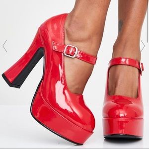 Spicy Vamp Tramp Platform Heels